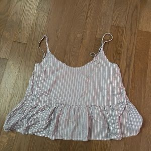 Hollister cropped tank top!